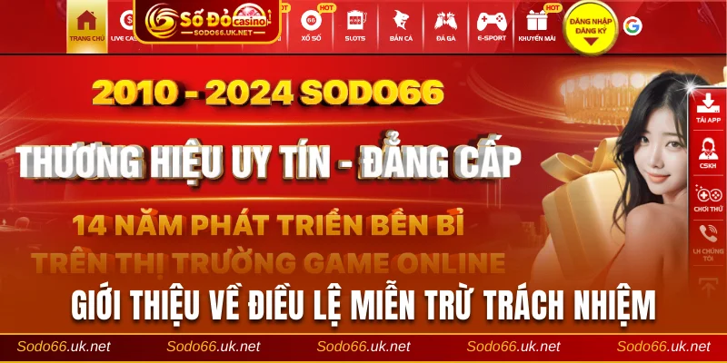Giới thiệu về điều lệ miễn trừ trách nhiệm